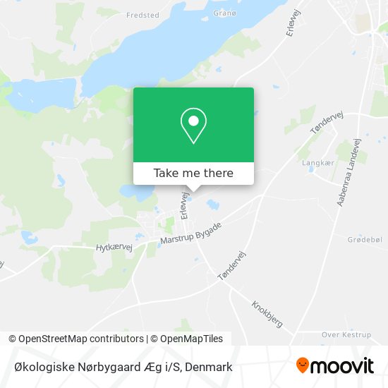 Økologiske Nørbygaard Æg i/S map