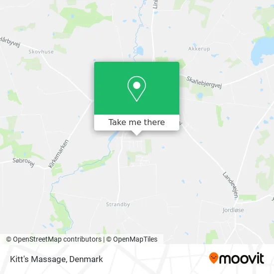 Kitt's Massage map