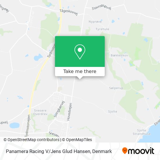 Panamera Racing V / Jens Glud Hansen map