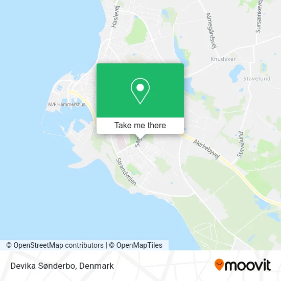 Devika Sønderbo map