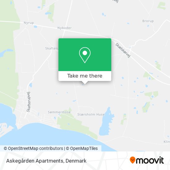 Askegården Apartments map