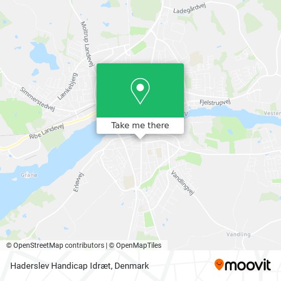 Haderslev Handicap Idræt map