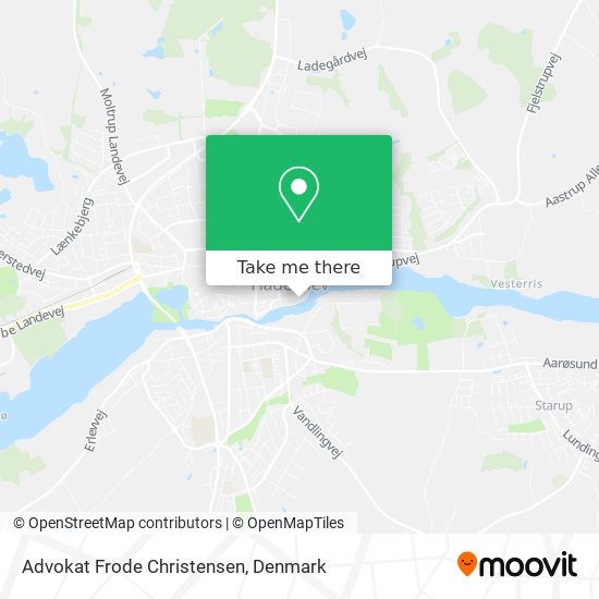 Advokat Frode Christensen map