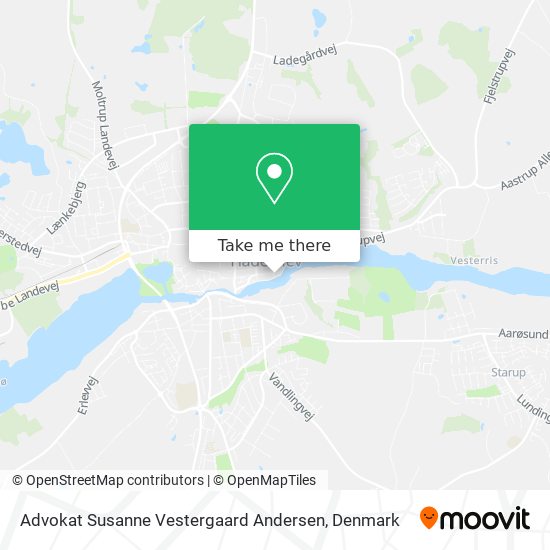 Advokat Susanne Vestergaard Andersen map