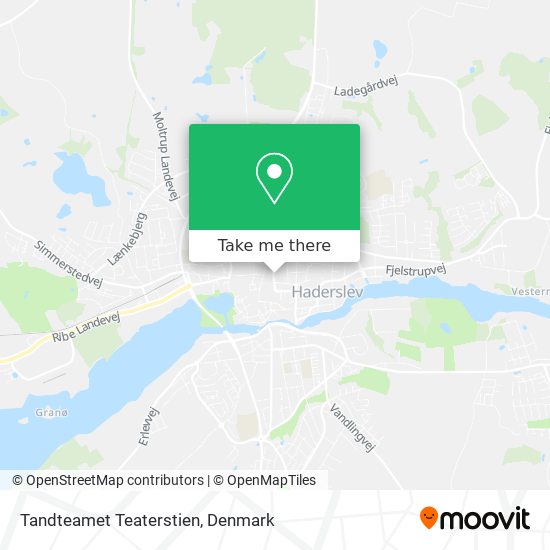 Tandteamet Teaterstien map