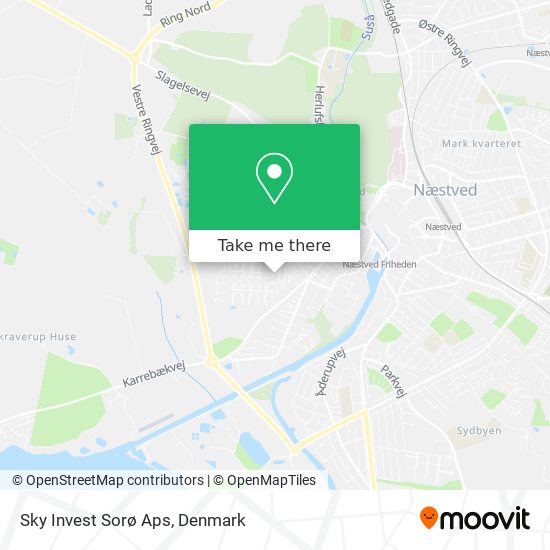 Sky Invest Sorø Aps map