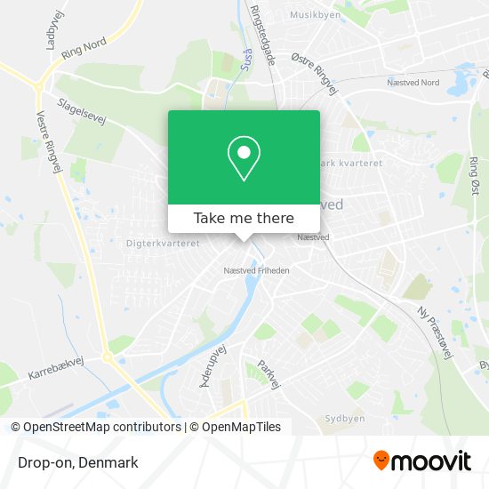 Drop-on map