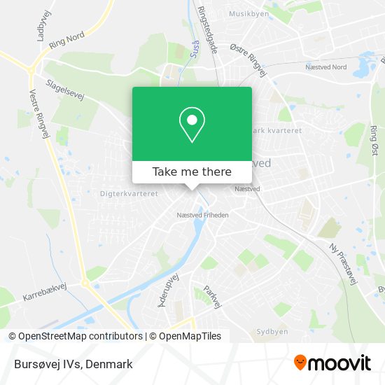 Bursøvej IVs map