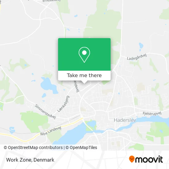 Work Zone map