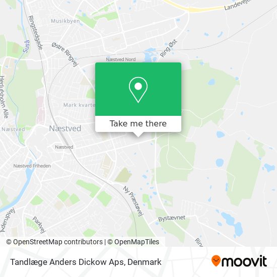 Tandlæge Anders Dickow Aps map