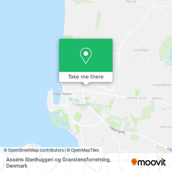 Assens Stenhuggeri og Gravstensforretning map