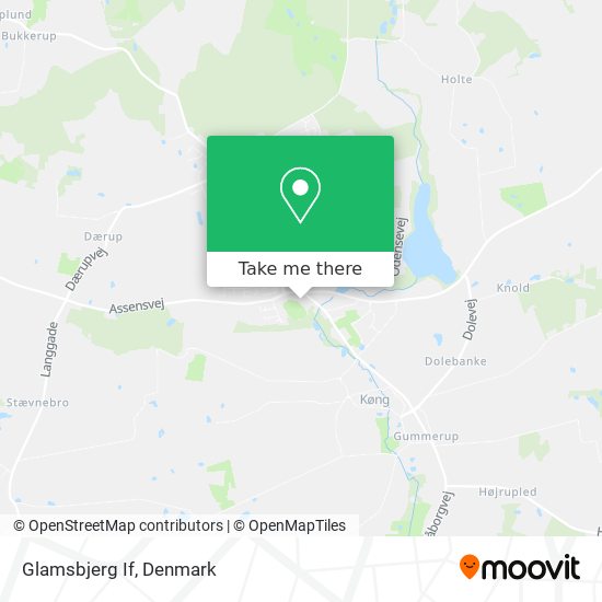 Glamsbjerg If map