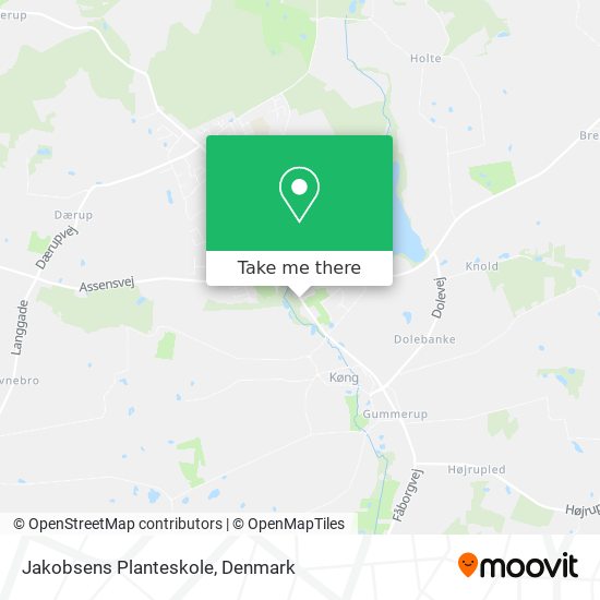 Jakobsens Planteskole map