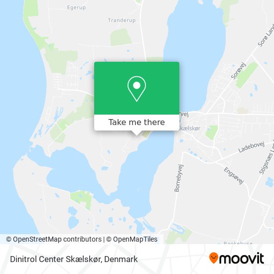 Dinitrol Center Skælskør map