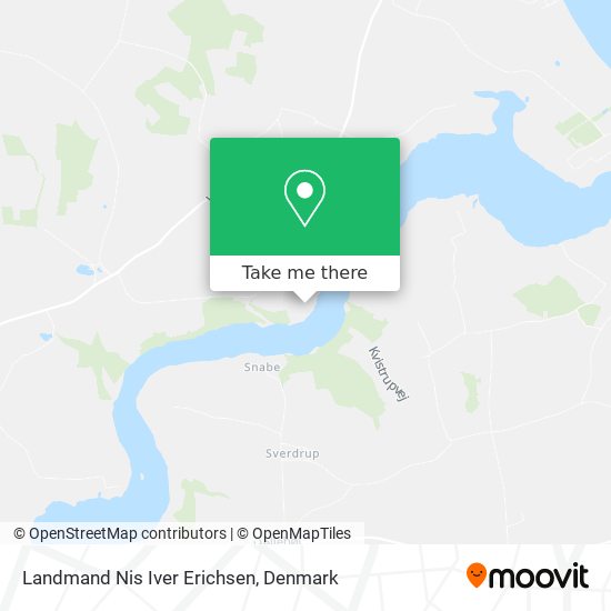 Landmand Nis Iver Erichsen map