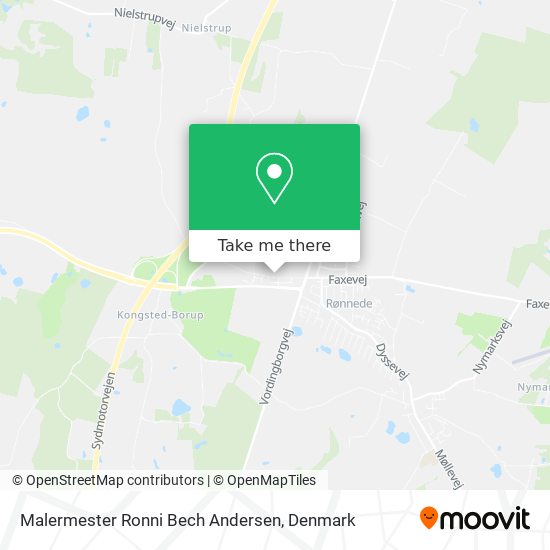Malermester Ronni Bech Andersen map