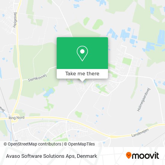 Avaso Software Solutions Aps map