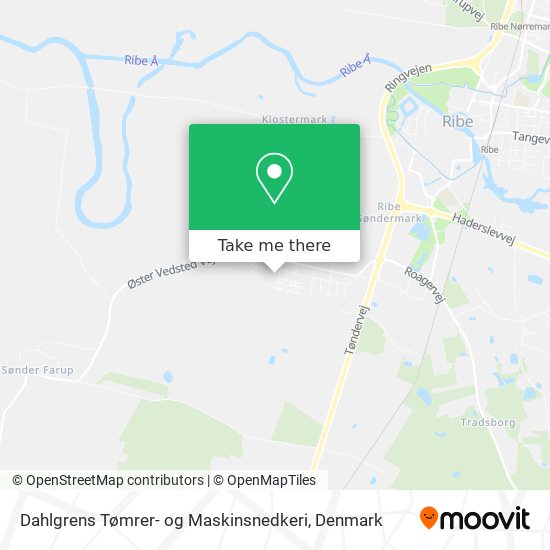 Dahlgrens Tømrer- og Maskinsnedkeri map