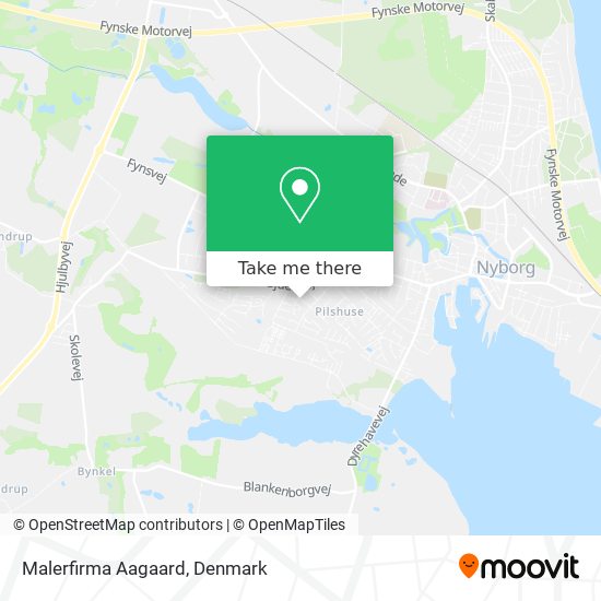 Malerfirma Aagaard map