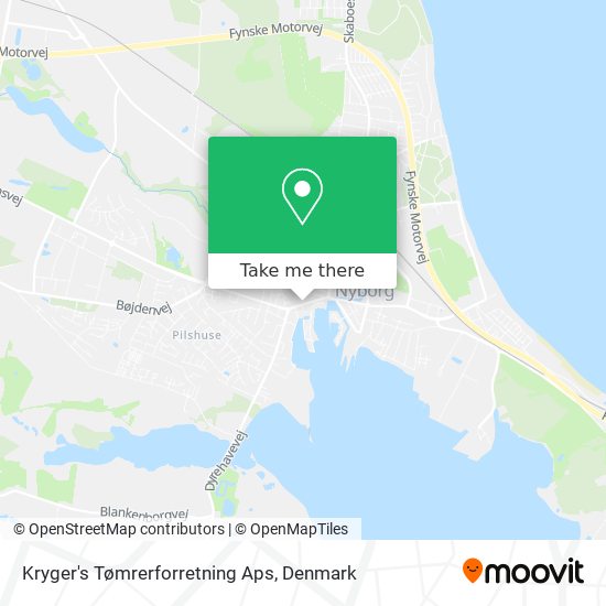 Kryger's Tømrerforretning Aps map