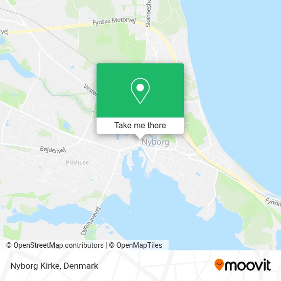 Nyborg Kirke map