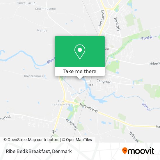 Ribe Bed&Breakfast map