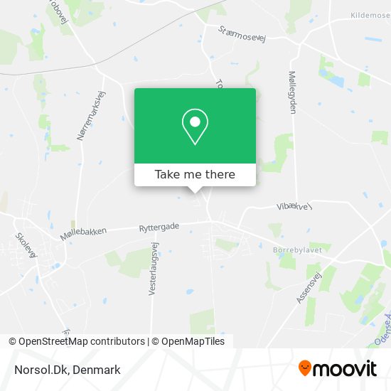 Norsol.Dk map