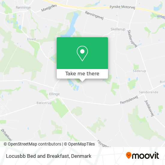 Locusbb Bed and Breakfast map