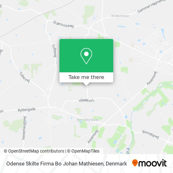 Odense Skilte Firma Bo Johan Mathiesen map