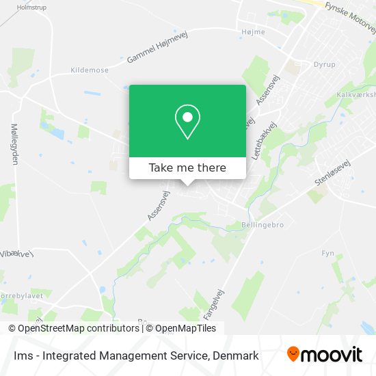 Ims - Integrated Management Service map