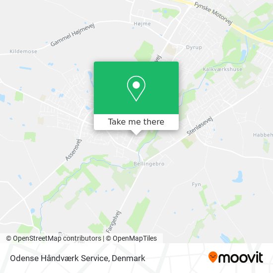 Odense Håndværk Service map