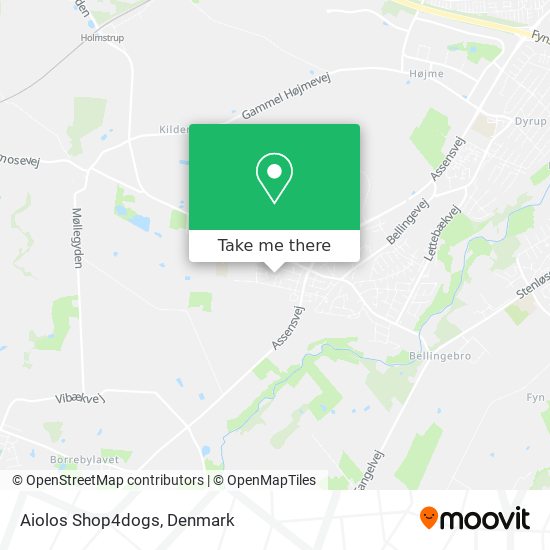 Aiolos Shop4dogs map