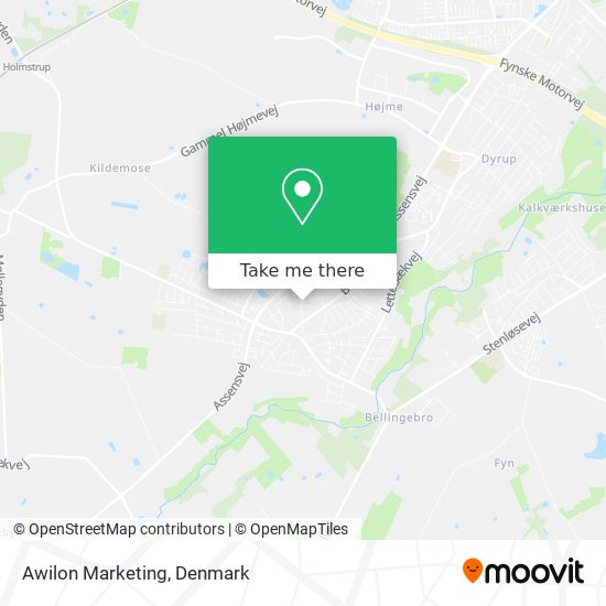 Awilon Marketing map