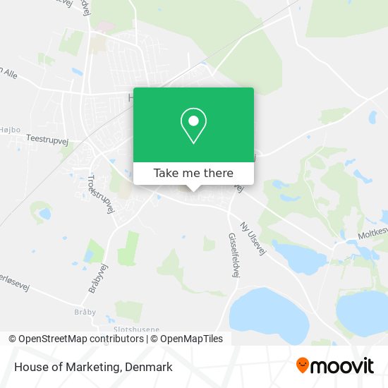 House of Marketing map