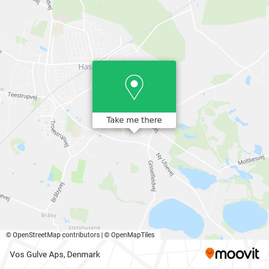 Vos Gulve Aps map
