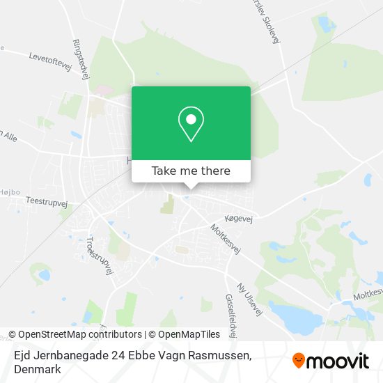 Ejd Jernbanegade 24 Ebbe Vagn Rasmussen map