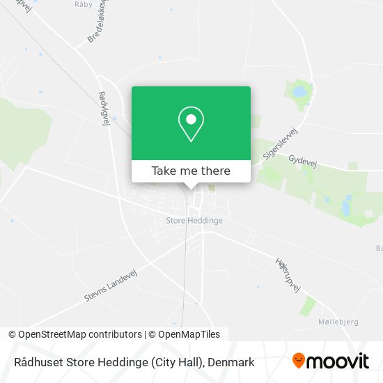 Rådhuset Store Heddinge (City Hall) map