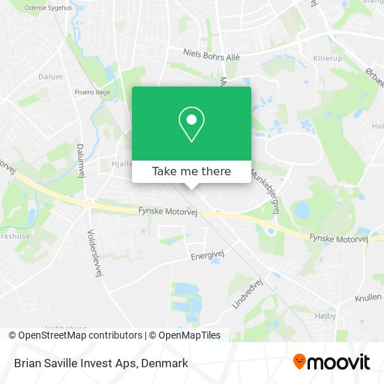 Brian Saville Invest Aps map