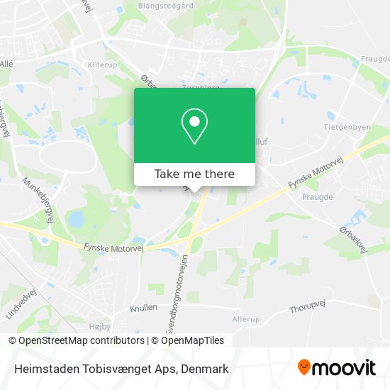 Heimstaden Tobisvænget Aps map