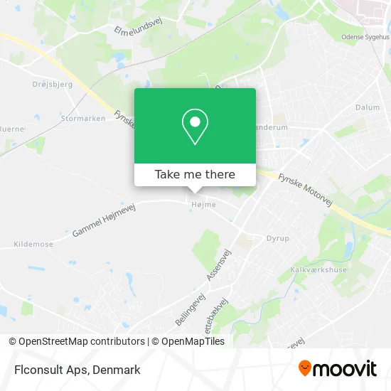 Flconsult Aps map