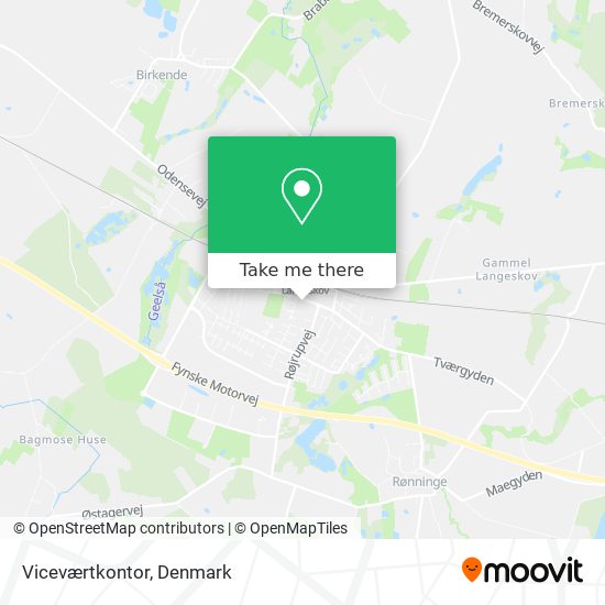 Viceværtkontor map