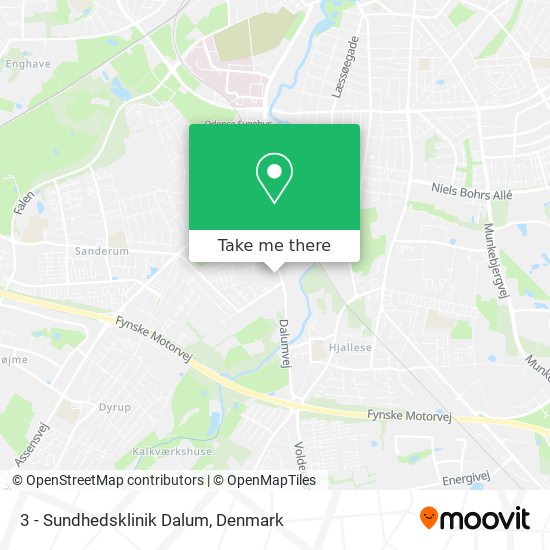 3 - Sundhedsklinik Dalum map