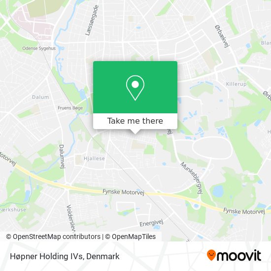 Høpner Holding IVs map