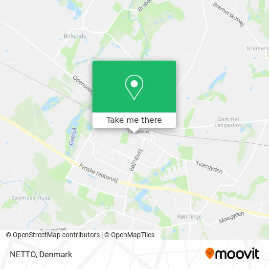 NETTO map