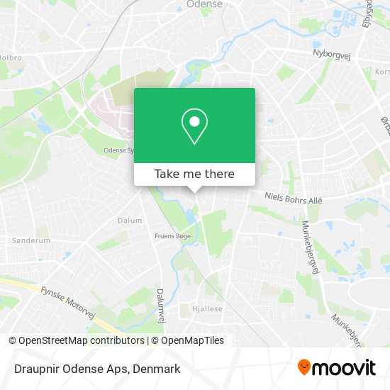 Draupnir Odense Aps map