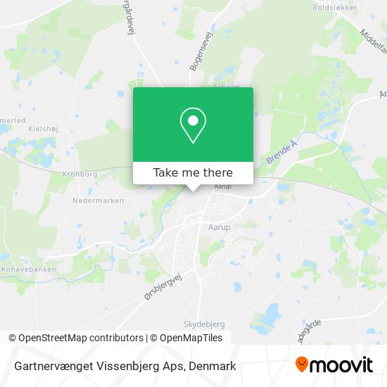 Gartnervænget Vissenbjerg Aps map