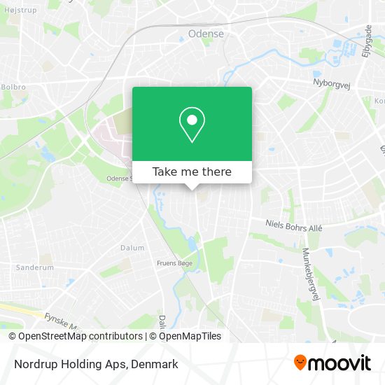 Nordrup Holding Aps map