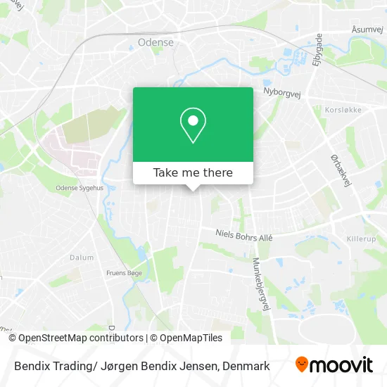 Bendix Trading/ Jørgen Bendix Jensen map