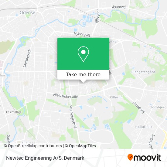 Newtec Engineering A/S map