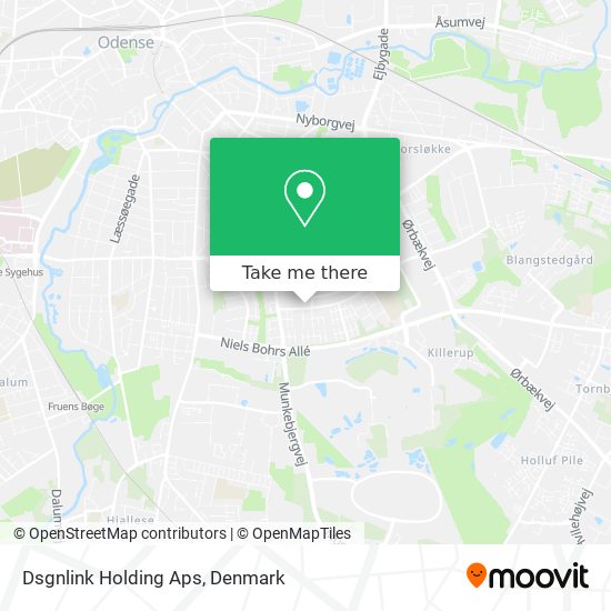 Dsgnlink Holding Aps map